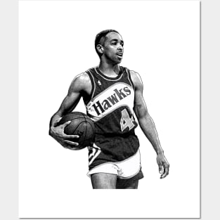 Spud Webb Posters and Art